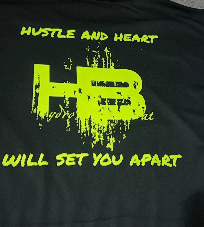 Hydro Bat Performance Dry-Fit T-Shirt - Black
